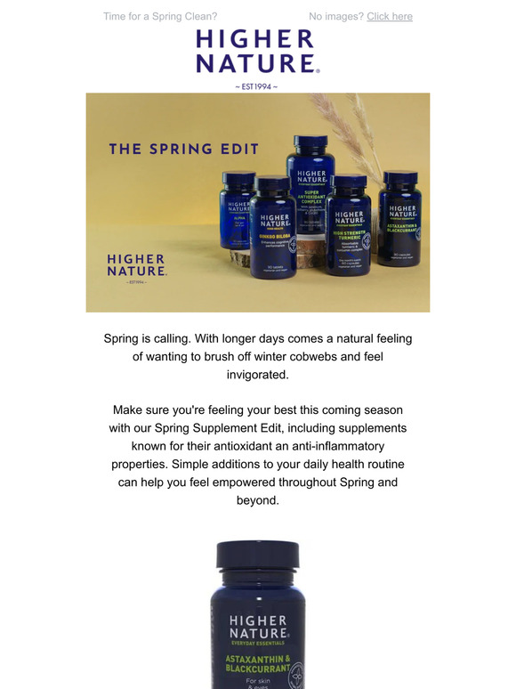 The Spring Supplement Edit