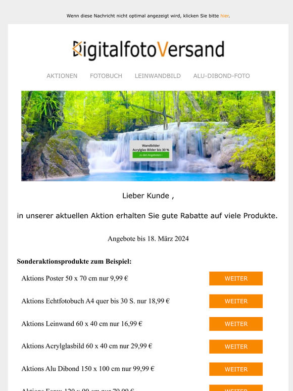 30% auf Acryl- und Leinwandfotos, Fotobücher & mehr