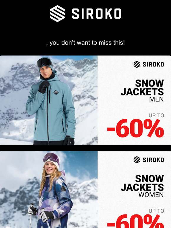 Ski and snowboard jackets from Siroko: a buyer's guide for 2023-24