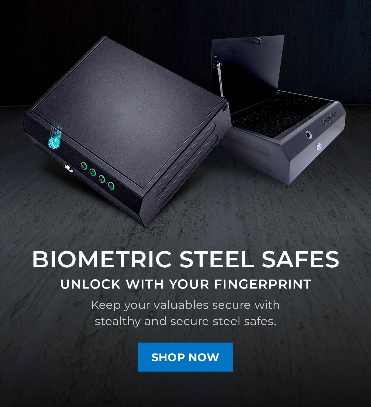 Biometric Steel Safes | SHOP NOW