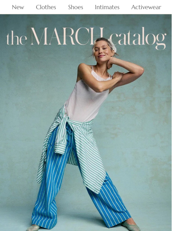 Free People IT'S HERE The March Catalog 💙 Milled