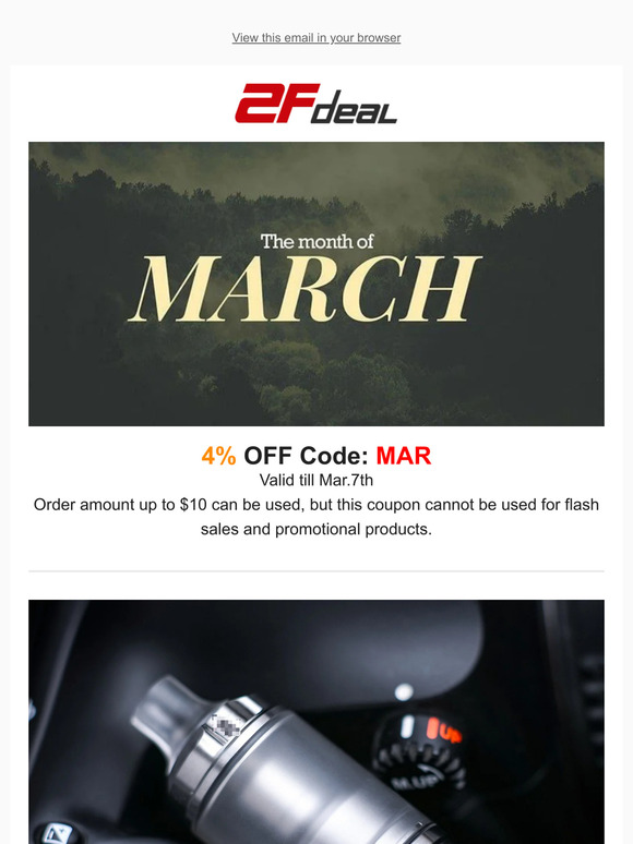 2Fdeal: New Products & March Welfare!