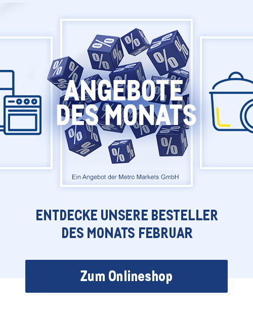 METRO Onlineshop: die Bestseller im Februar