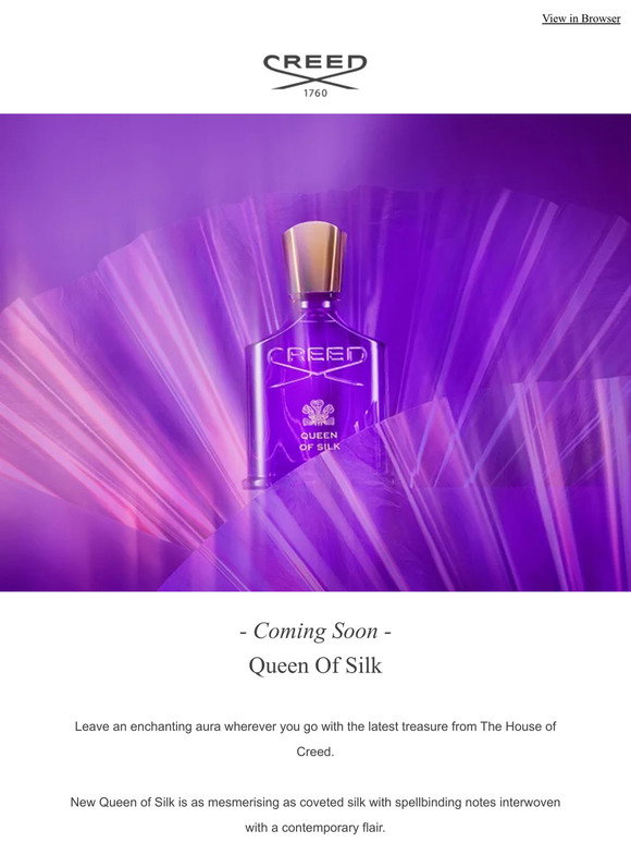 Creed: Coming Soon | Queen Of Silk | Milled