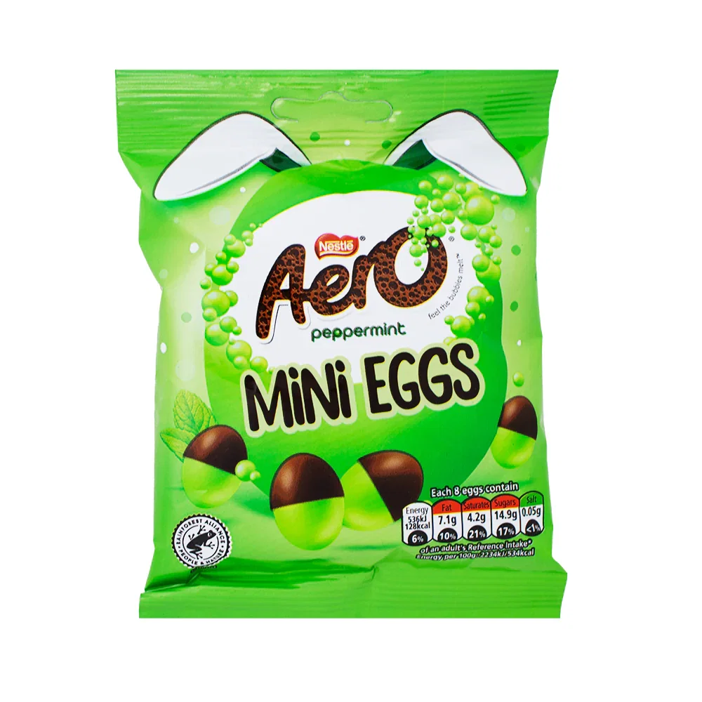 Image of Aero Peppermint Mini Eggs (UK) - 70g