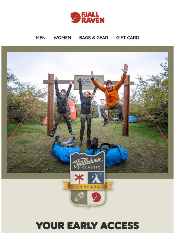 Fjallraven classic ticket price online