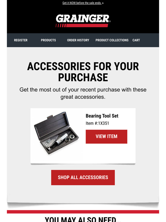 Grainger Email Newsletters Shop Sales, Discounts, and Coupon Codes