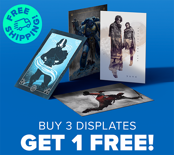 Collector, your free Displate is inside! Milled