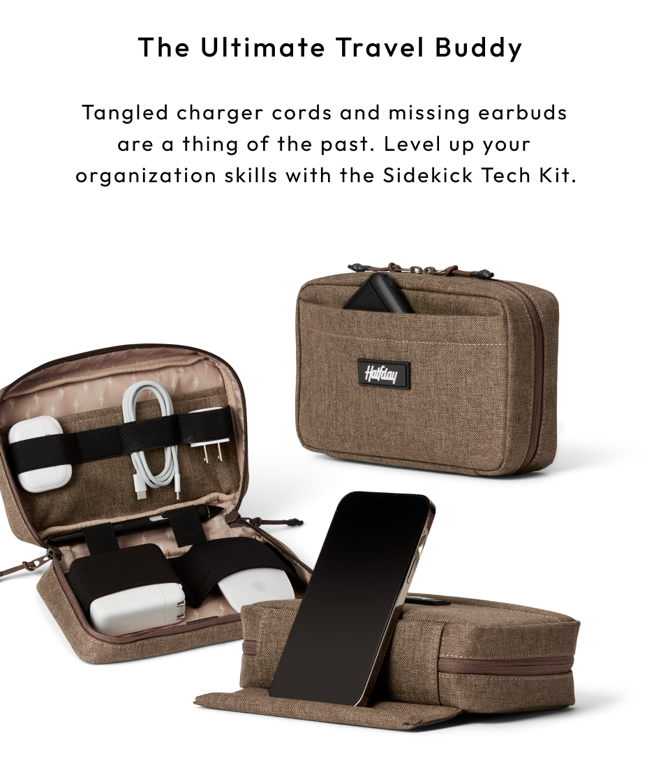 The Ultimate Travel Buddy. Tangled charger cords are a thing of the past.