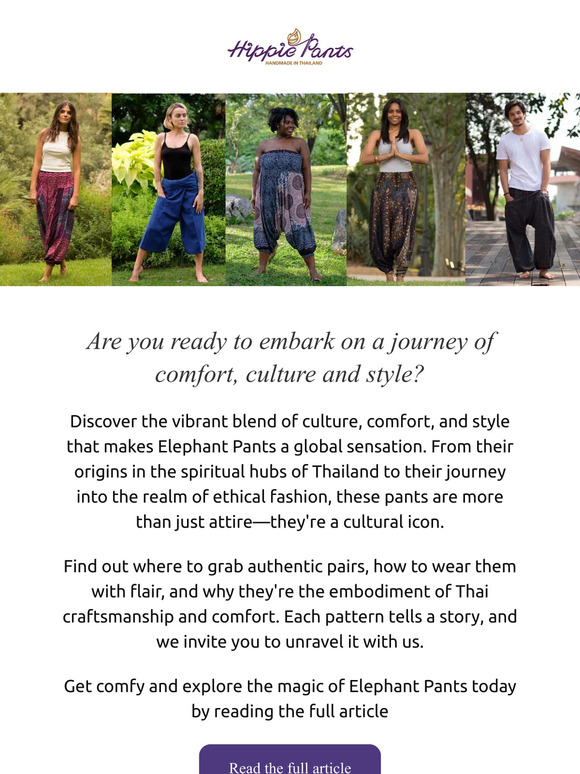 Dive into the World of Elephant Pants!