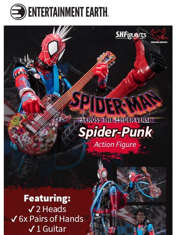 Spider-Punk! 🤘🎸Get Ready to Rock