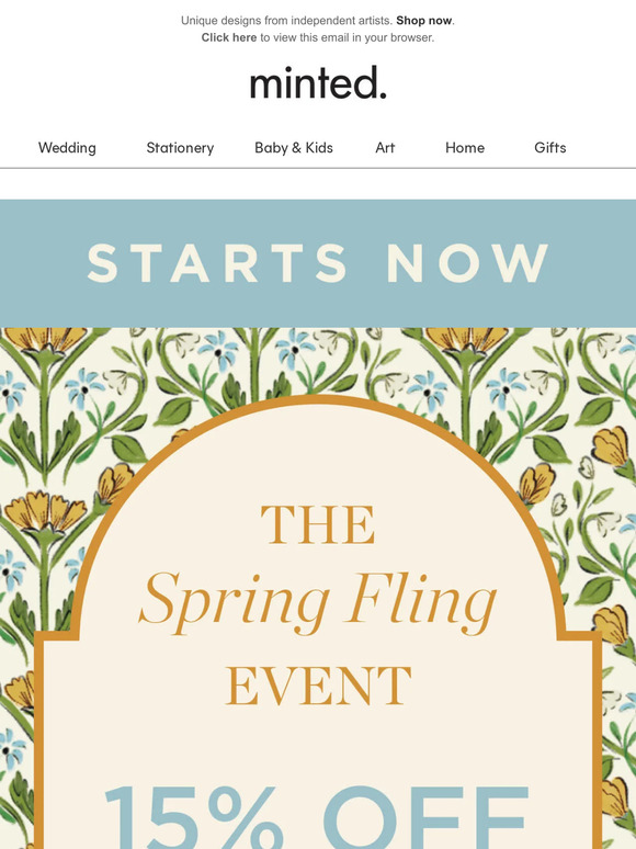 Minted Email Newsletters Shop Sales, Discounts, and Coupon Codes