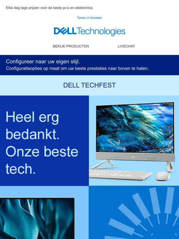 Het feest gaat beginnen | Dell TechFest klantviering