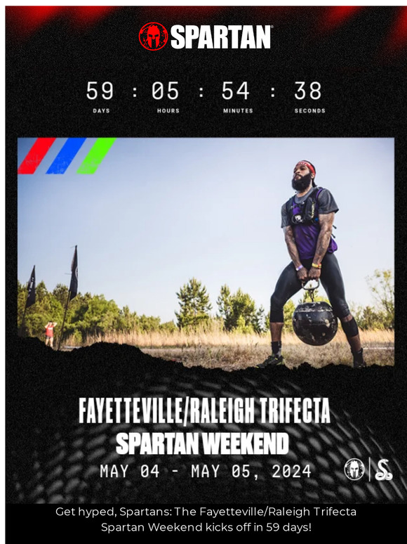Spartan Race, Inc. The Fayetteville/Raleigh Spartan Trifecta is