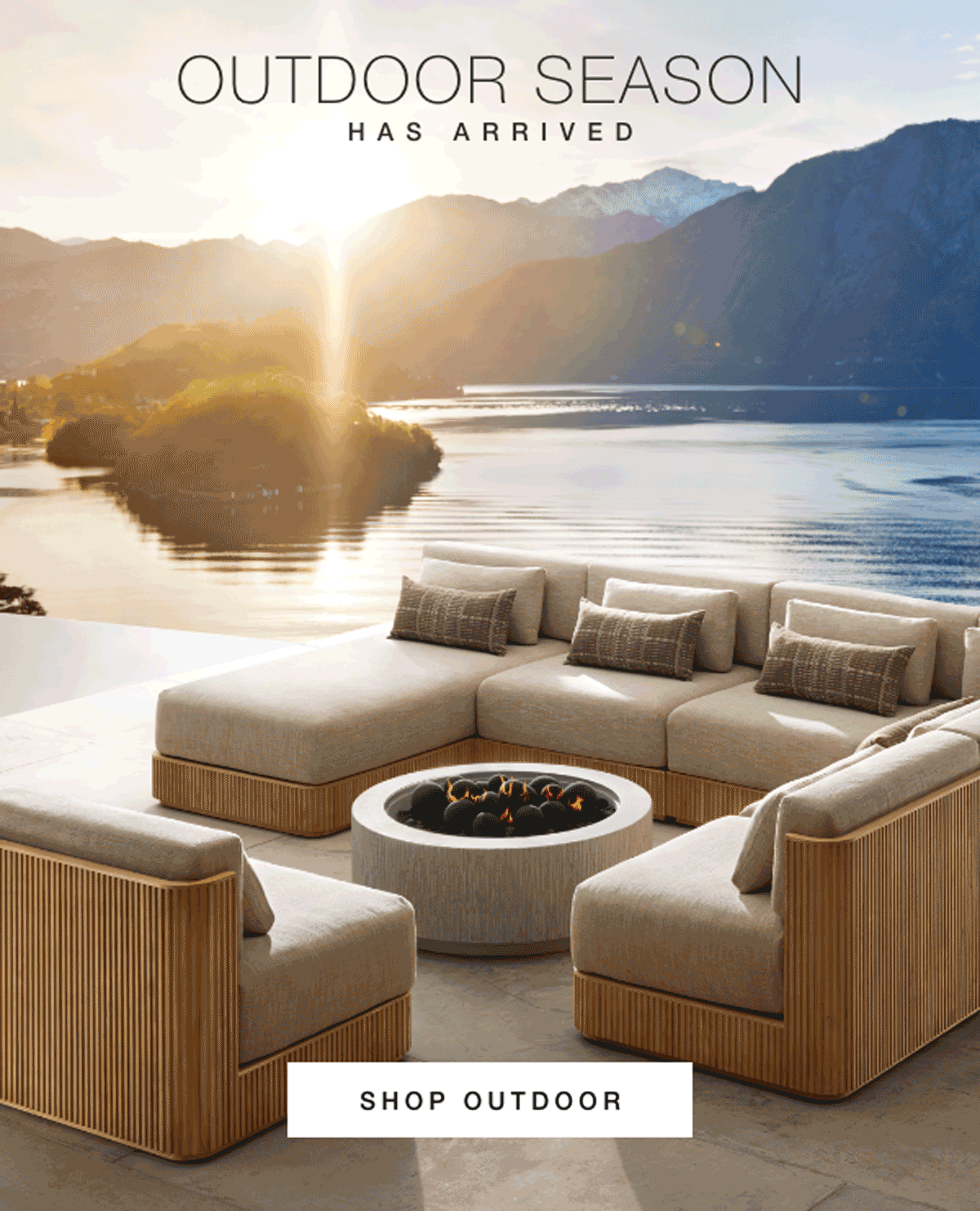 Arhaus Introducing Outdoor 2024 Milled