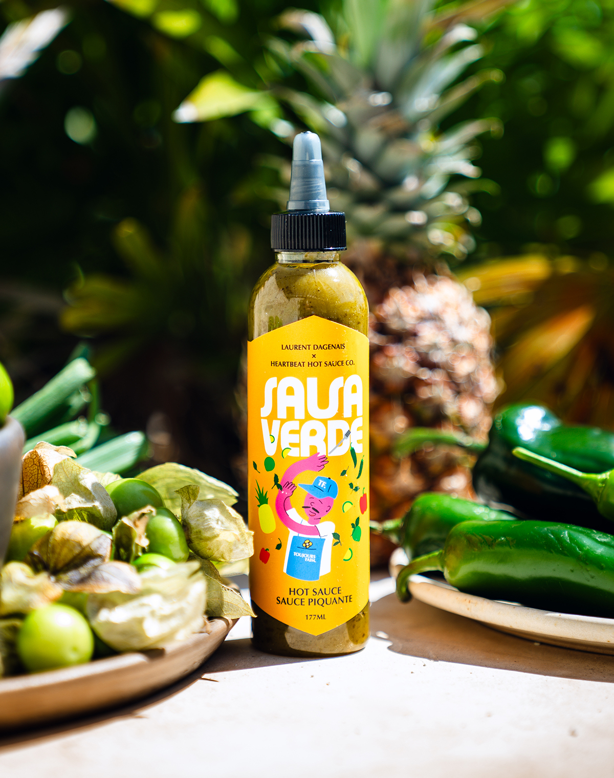 Heartbeat Hot Sauce Co.: SALSA VERDE - New sauce available now!🍍 | Milled