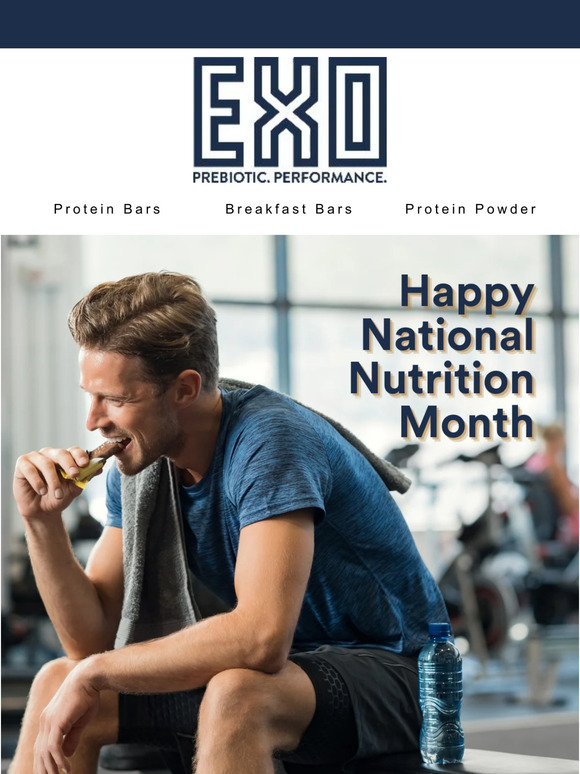 Get 20% OFF for National Nutrition Month!