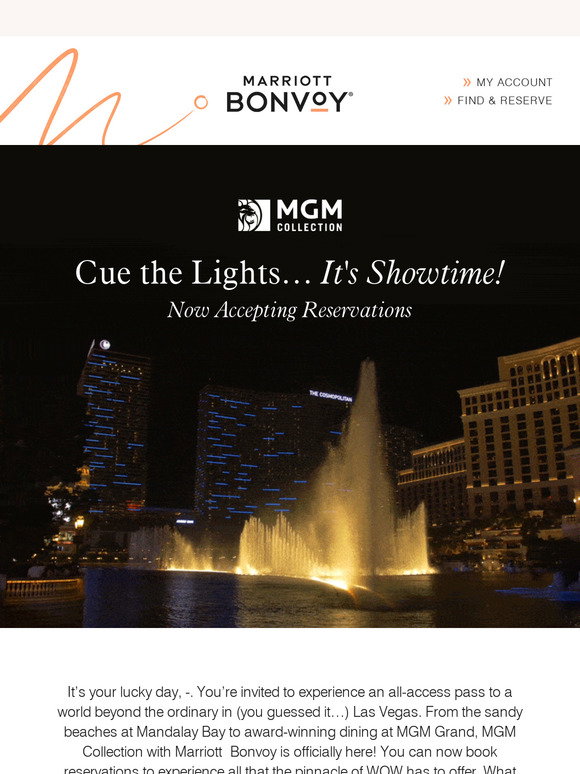 Marriott Bonvoy: We're Ready to Welcome You to Fabulous Las Vegas | Milled