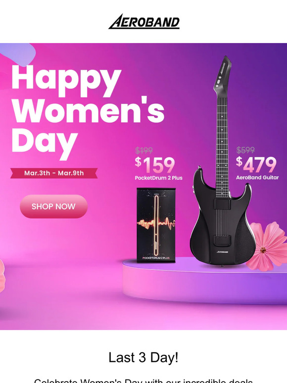 💥Happy Women's Day Sale!   Last 3 Days
