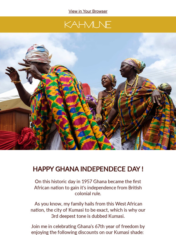 (Happy) Ghana Independence Day SALE