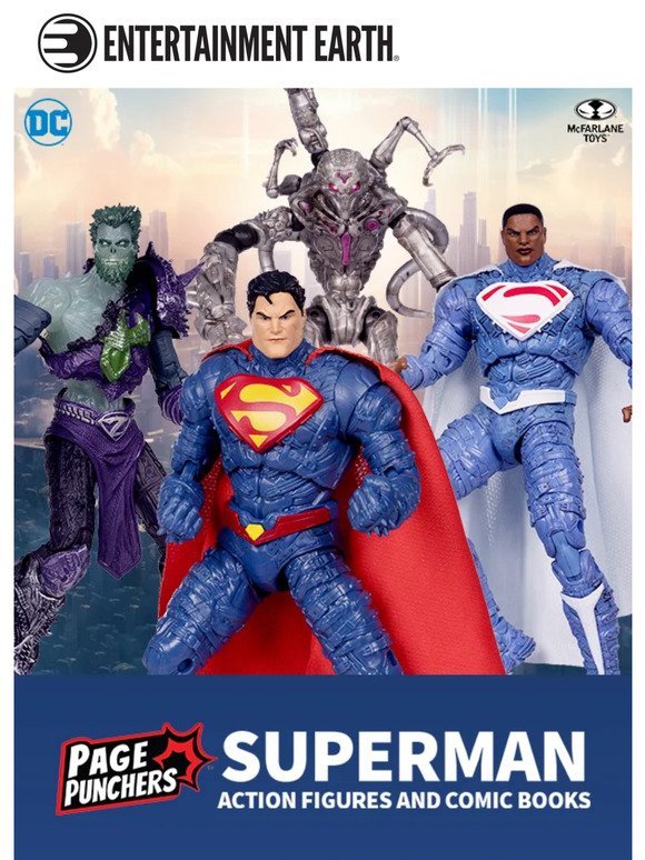 New Superman Figs + Unique Comics! Swoop In Now 🦸‍♂️