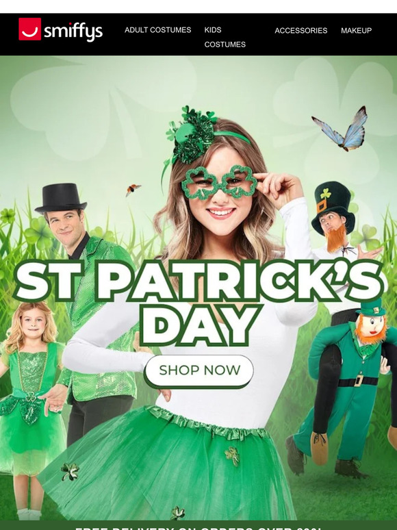 Go Green or Go Home ☘ Find your St. Patrick's Day outfit!