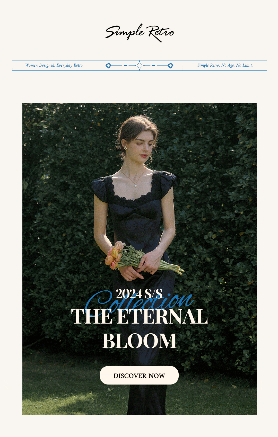 SimpleRetro 2024 S/S The Eternal Bloom Collection🌼 Milled