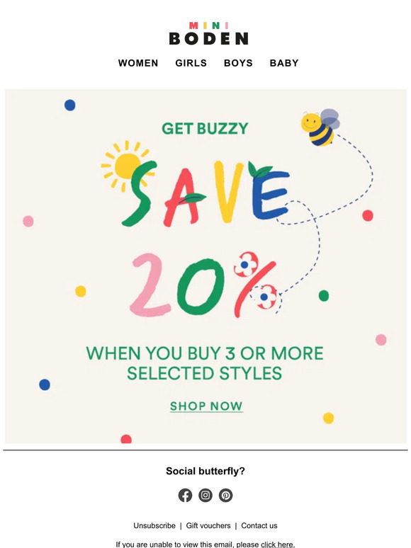 Boden Email Newsletters Shop Sales, Discounts, and Coupon Codes