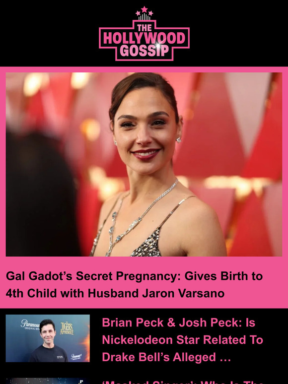 The Hollywood Gossip: Surprise! Gal Gadot Gives Birth! | Milled