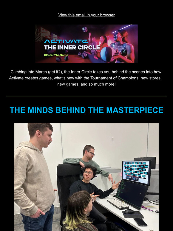 What goes into Activate's Games?