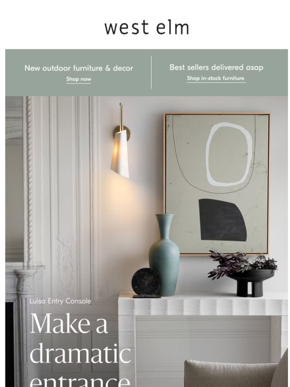 West Elm Email Newsletters Shop Sales, Discounts, and Coupon Codes