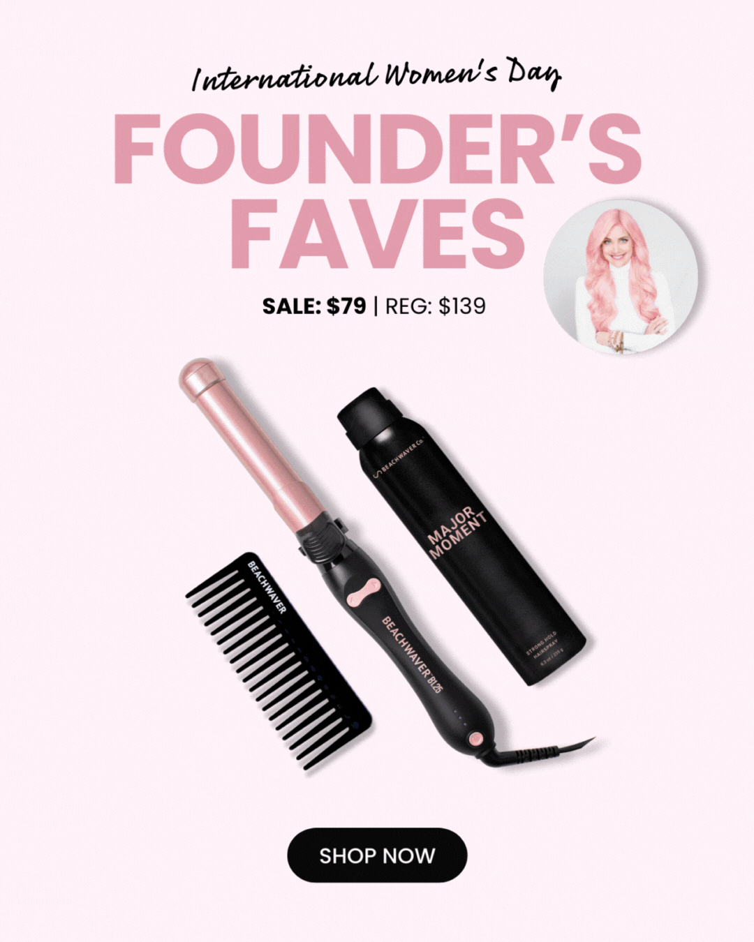 Beachwaver Meet our founders (& sisters) Sarah, Erin, and Emily 💕 Milled