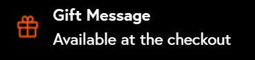 Gift Message