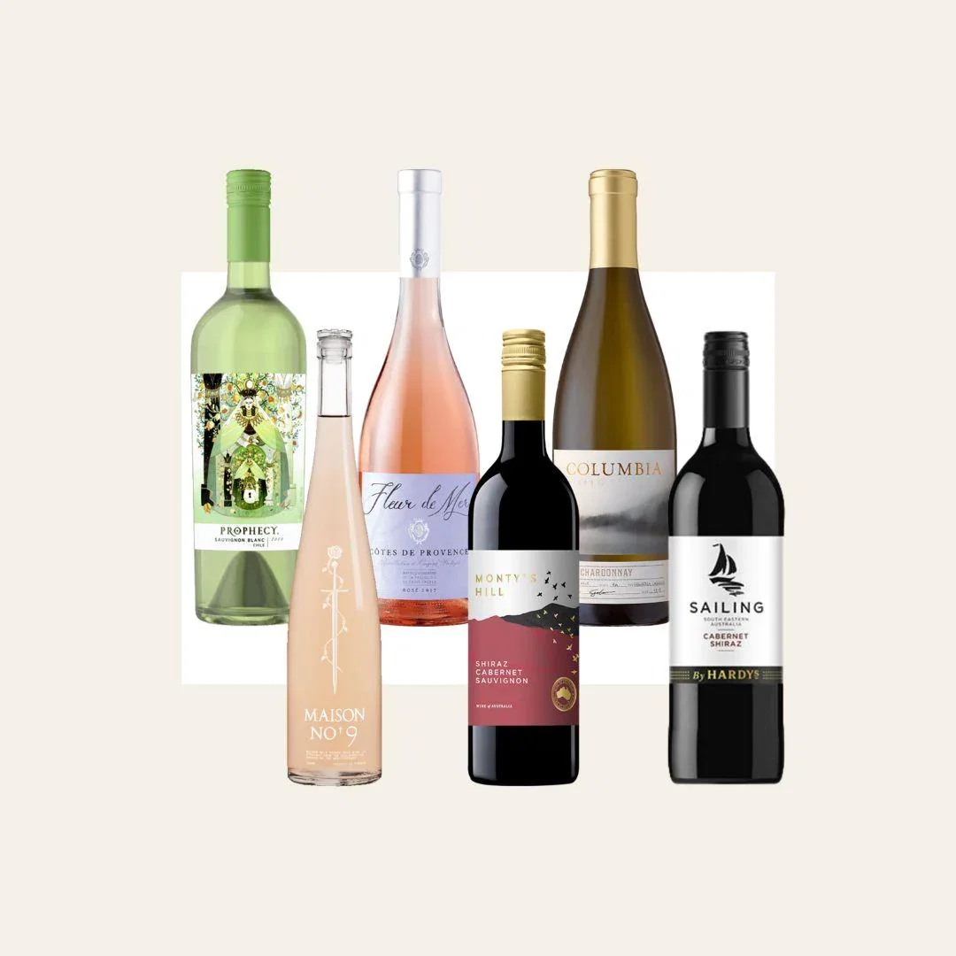 Image of 6 x Mixed Wine Tasting Box