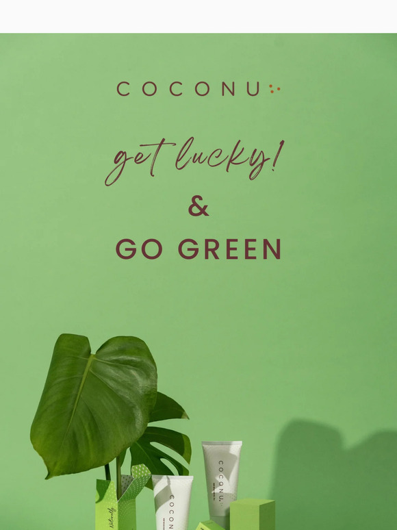 Get lucky and go green ☘️