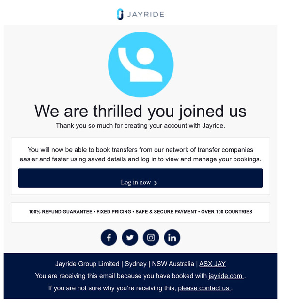 Welcome to Jayride