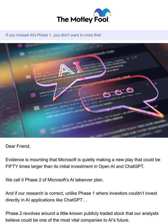 The Motley Fool: Microsoft's New AI Secret Weapon | Milled