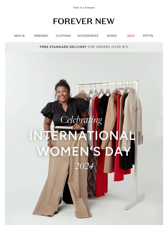 Forever New: Shop To Donate This International Women's Day