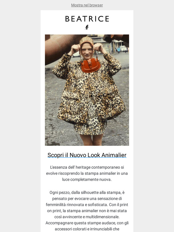 Scopri il Nuovo Look Animalier