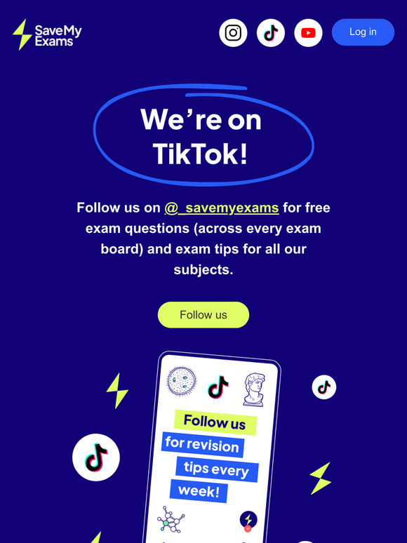 Follow us on TikTok!