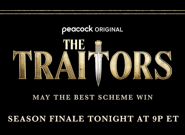 The Traitors – May the Best Scheme Win – Season Finale Tonight at 9p ET