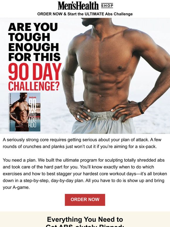 Build a Killer Core With the 90-Day Abs Challenge