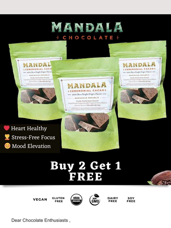 🍫Unlock Daily Bliss with Cacao Ceremonies + Buy 2, Get 1 Free! 🍫🌿