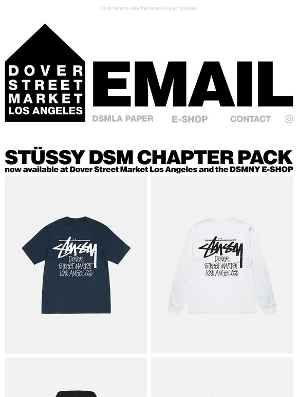 Dover Street Market: Stüssy DSM Chapter Pack Now Available At Dover ...