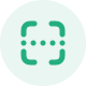 Icon - scanner circle green