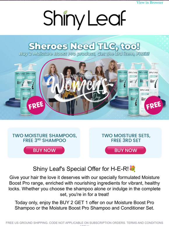 Shereoes Save the Day! 12% Sitewide at Shiny Leaf!🦸‍♀️💪