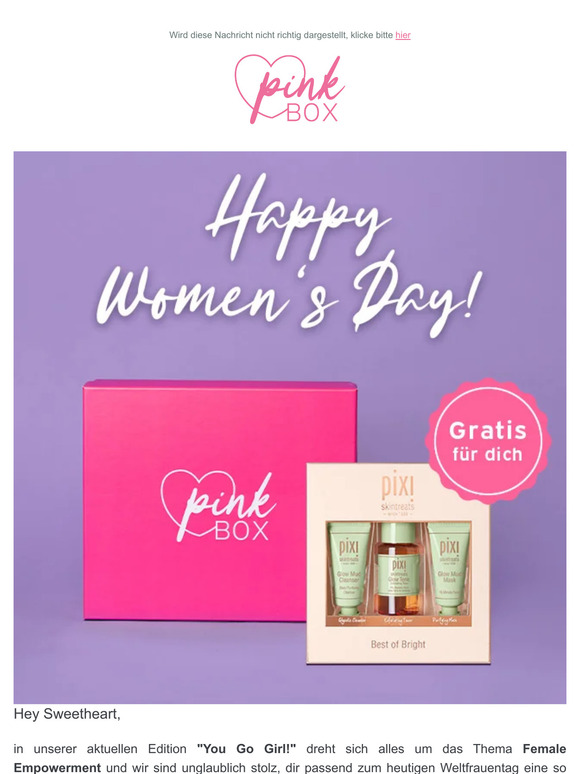 Dein Geschenk zum Women's Day! ✨