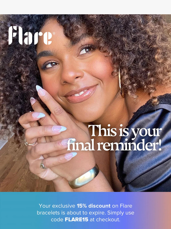 Your Exclusive 15% Discount on Flare