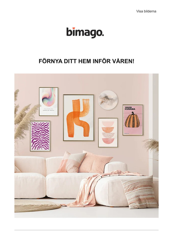 Förnya ditt hem inför våren!