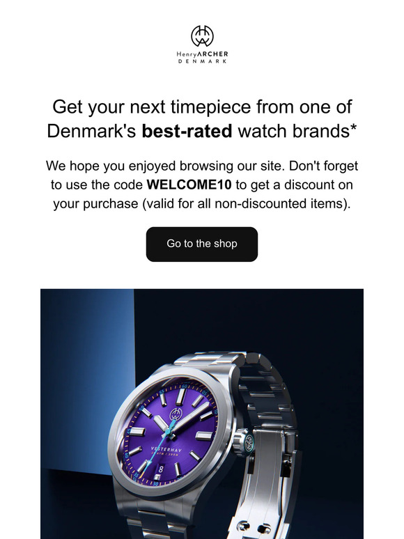 Your next timepiece from Denmark